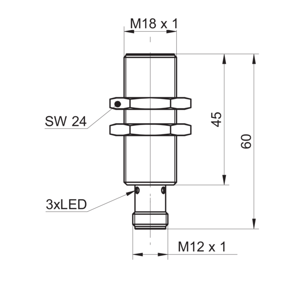 Baumer IR18.D08F-F60.UA1E.7BO 11170540