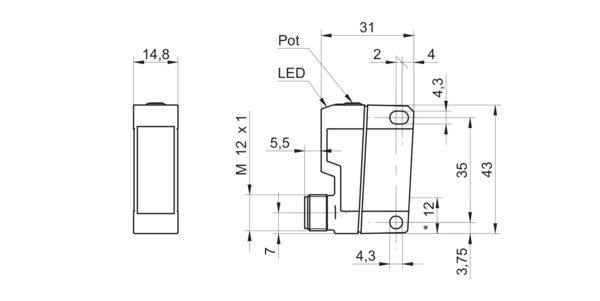 Baumer OHDK 14P5101/S14 11001256原厂跨境代采