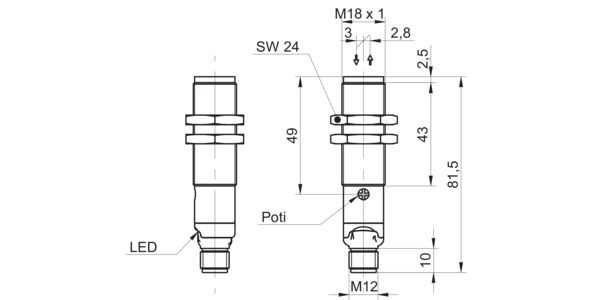Baumer OR18.RL-PV1P.7BO 11157784