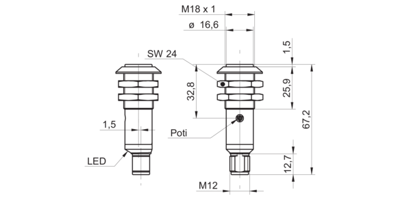 Baumer OR18.ZI-PW1P.71O/B005 11157800