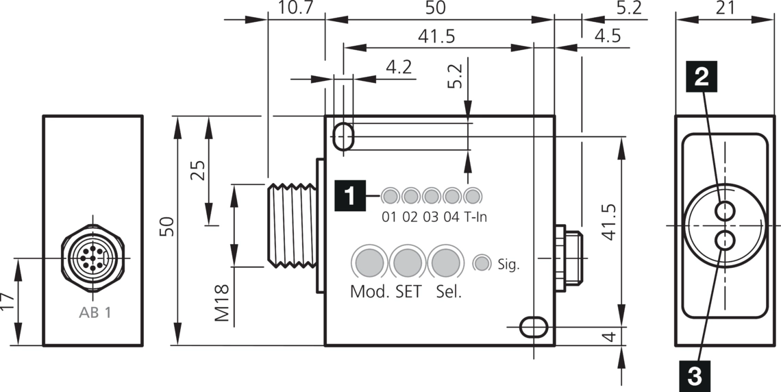 FSB 50 M G3-B8 207787 - di-soric产品图片