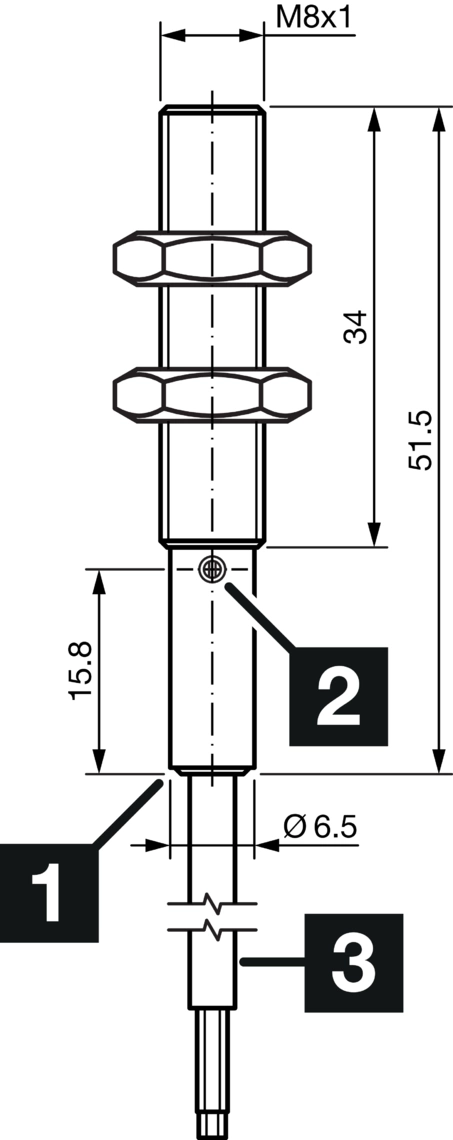 KNS M8M 02B G3-2R 209760 di-soric