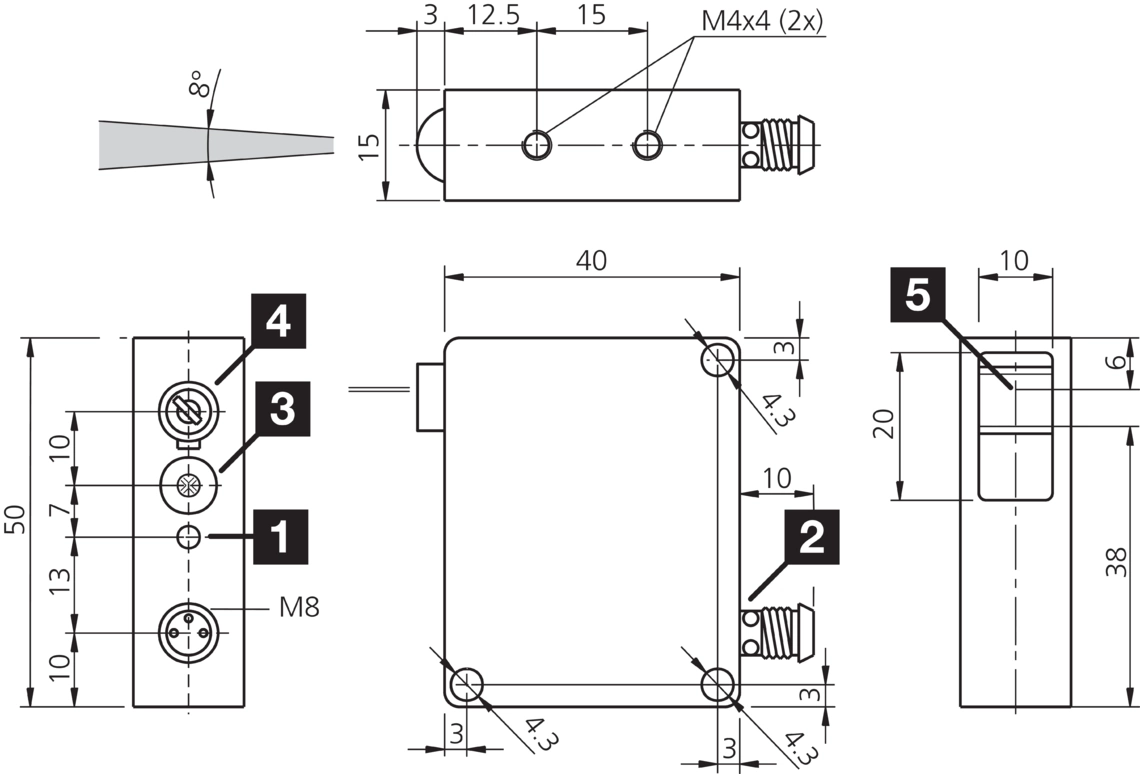 LLH 51 M 200 G3-T3 209872 di-soric