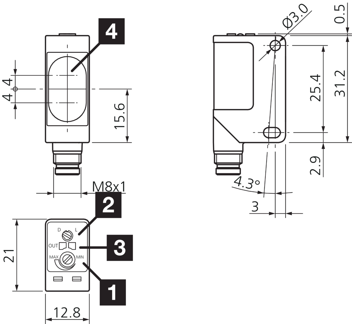 OT 31 K 100 P3-T4 209239 di-soric