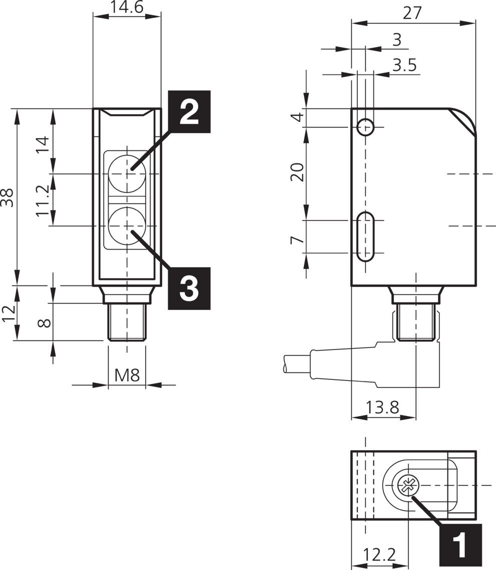 OT 6-41 K 0.6 P1-T3 206161 di-soric