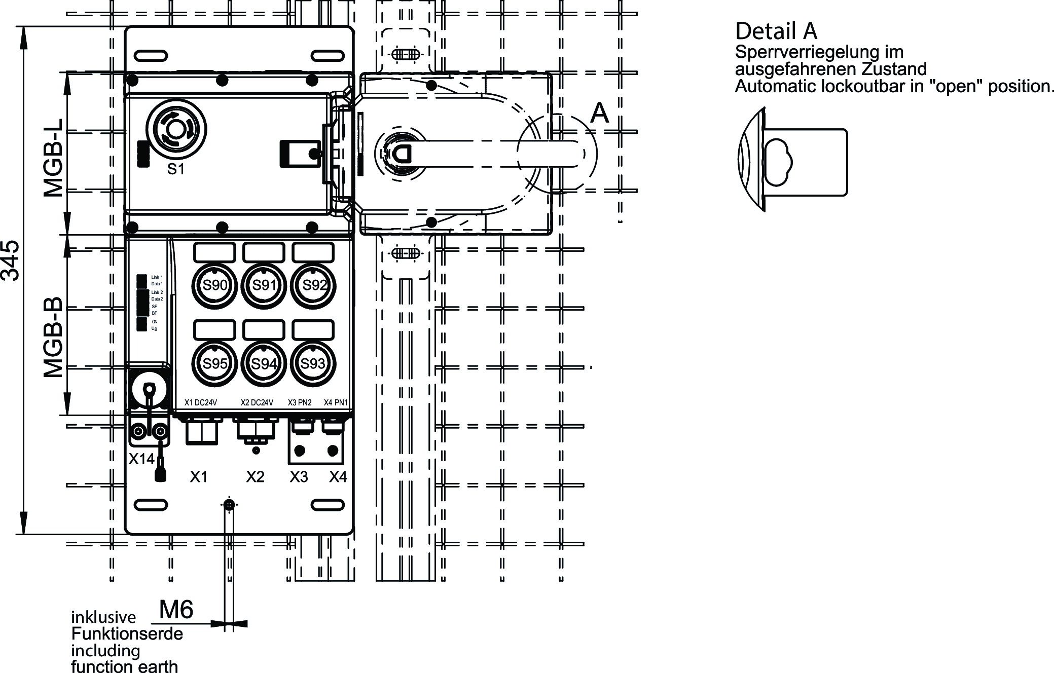 MGB-L1HEB-PNA-R 124573 Euchner