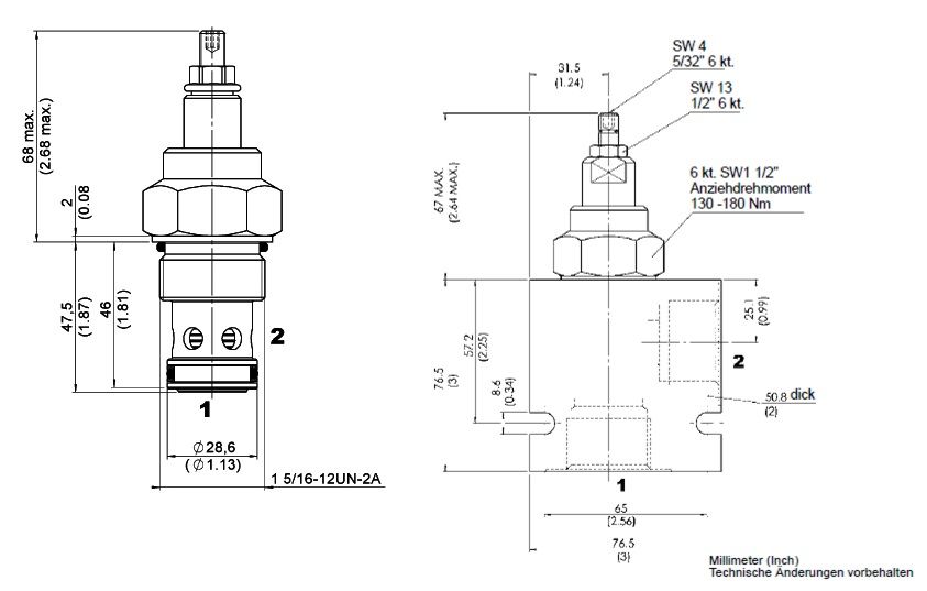 DB16P-01-C-N-180V 3010801 - HYDAC产品图片