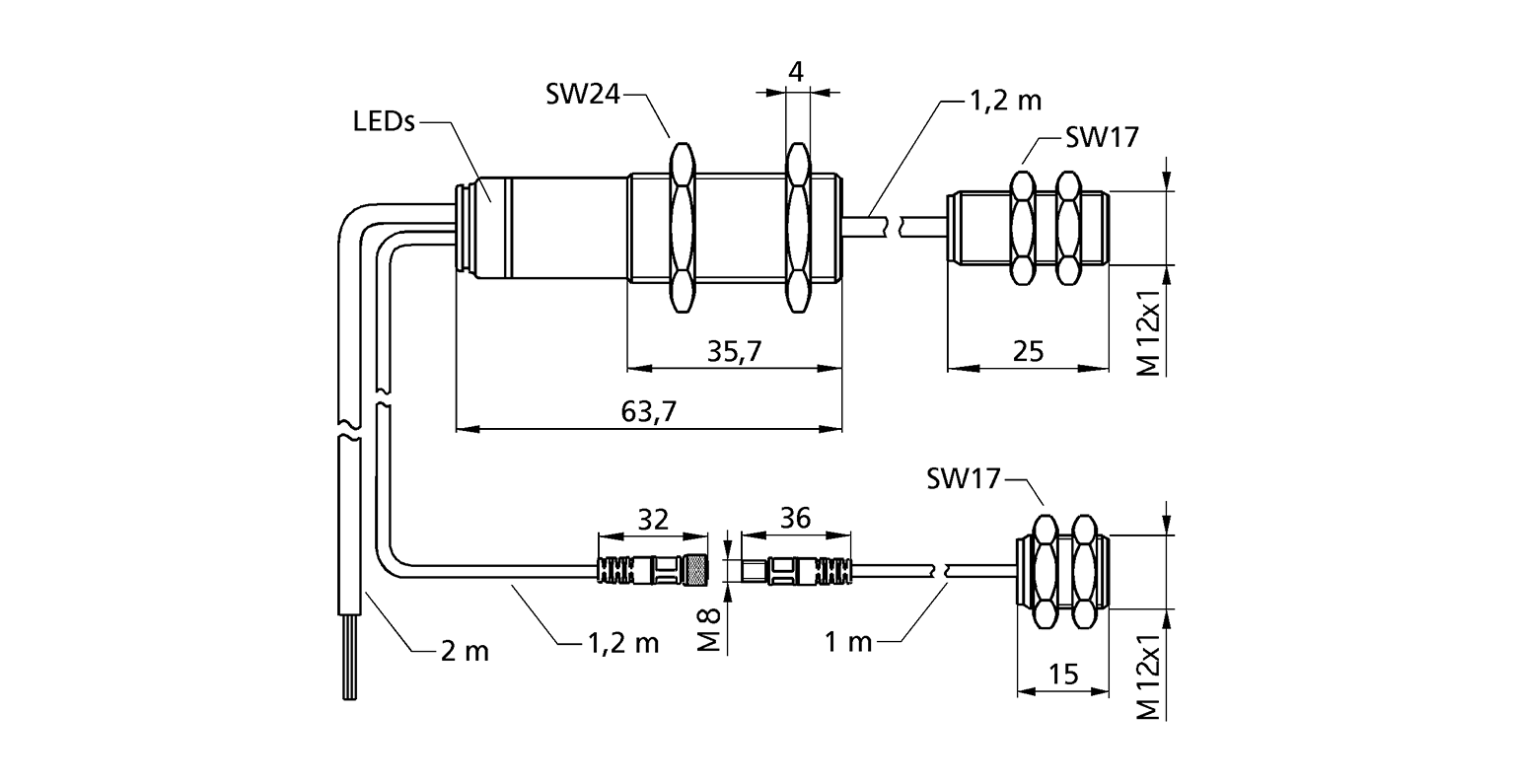 microsonic dbk+4/M12/3BEE/M18 E+S原厂跨境代采