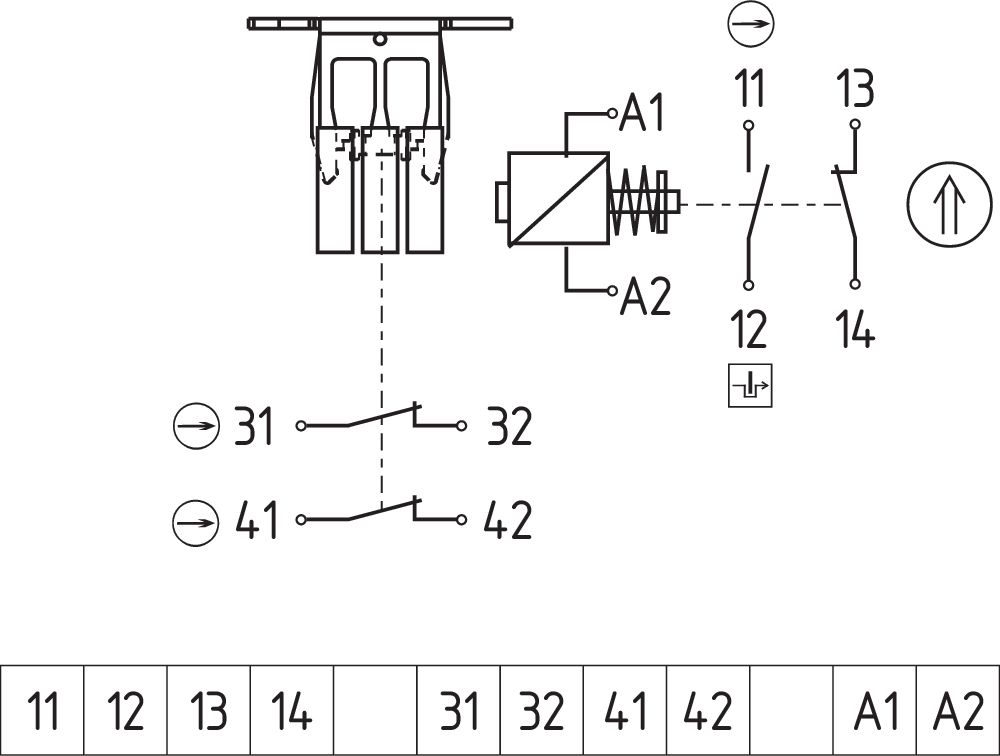 AZM 170SK-11/02ZRIA-B6L 24VAC/DC 103009059