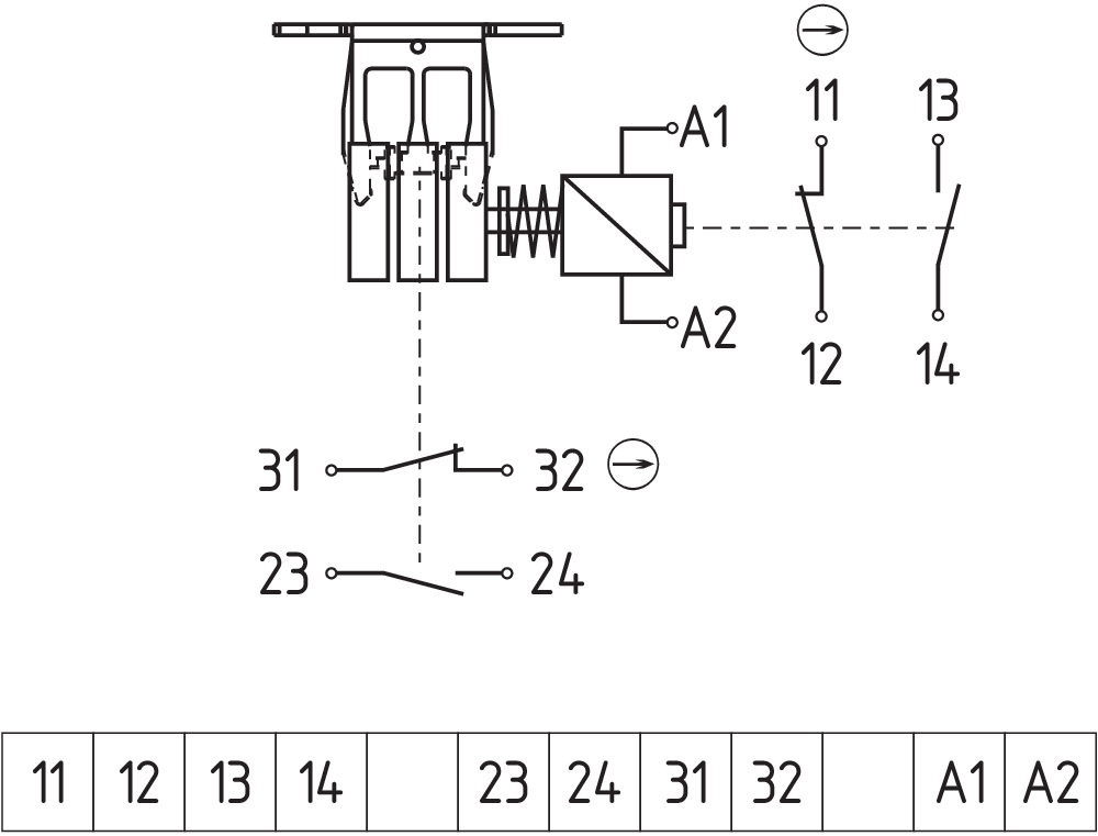 AZM 170SK-11/11ZK-2197 24VAC/DC 101183237
