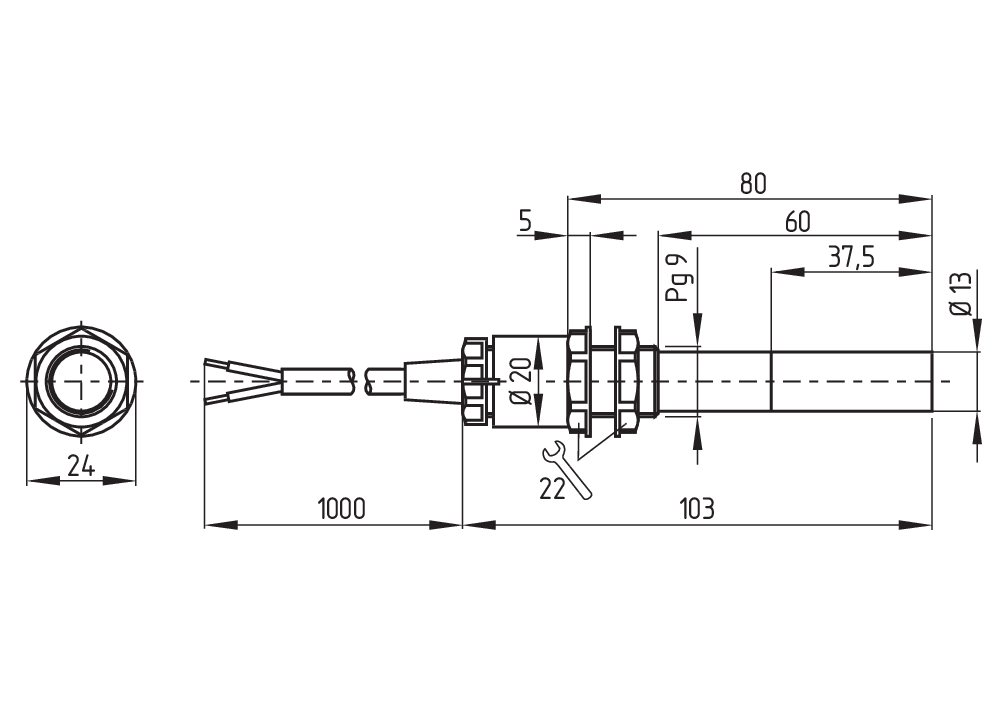 BN 65-RZ 101055800 Schmersal