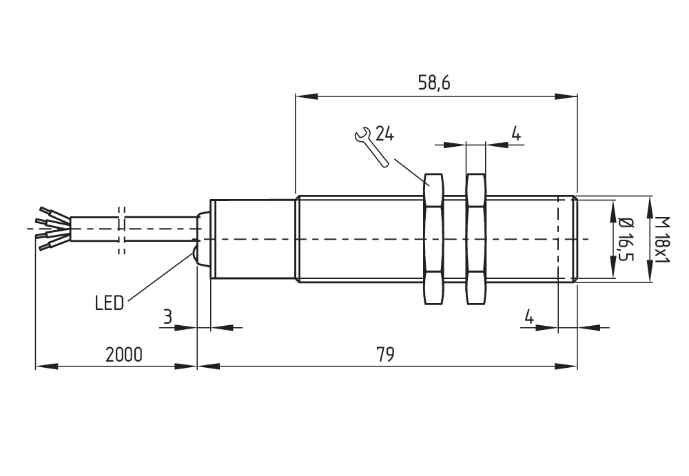 IFL 5-18L-11N 101139946 Schmersal