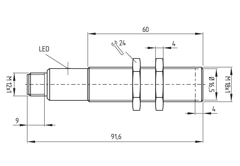 IFL 8-18L-11STP 101139037 Schmersal