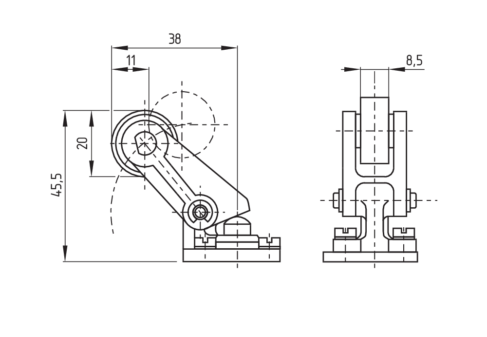 M3K 330-11Y-M20 131168054 Schmersal
