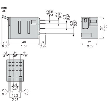RXM4AB1P7 - Schneider产品图片