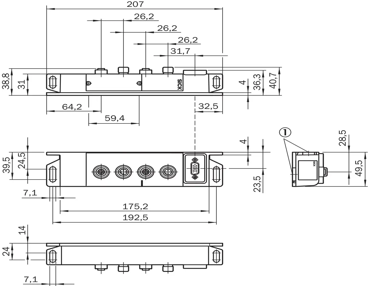 CDF600-2100 1058965 SICK 原厂跨境代采