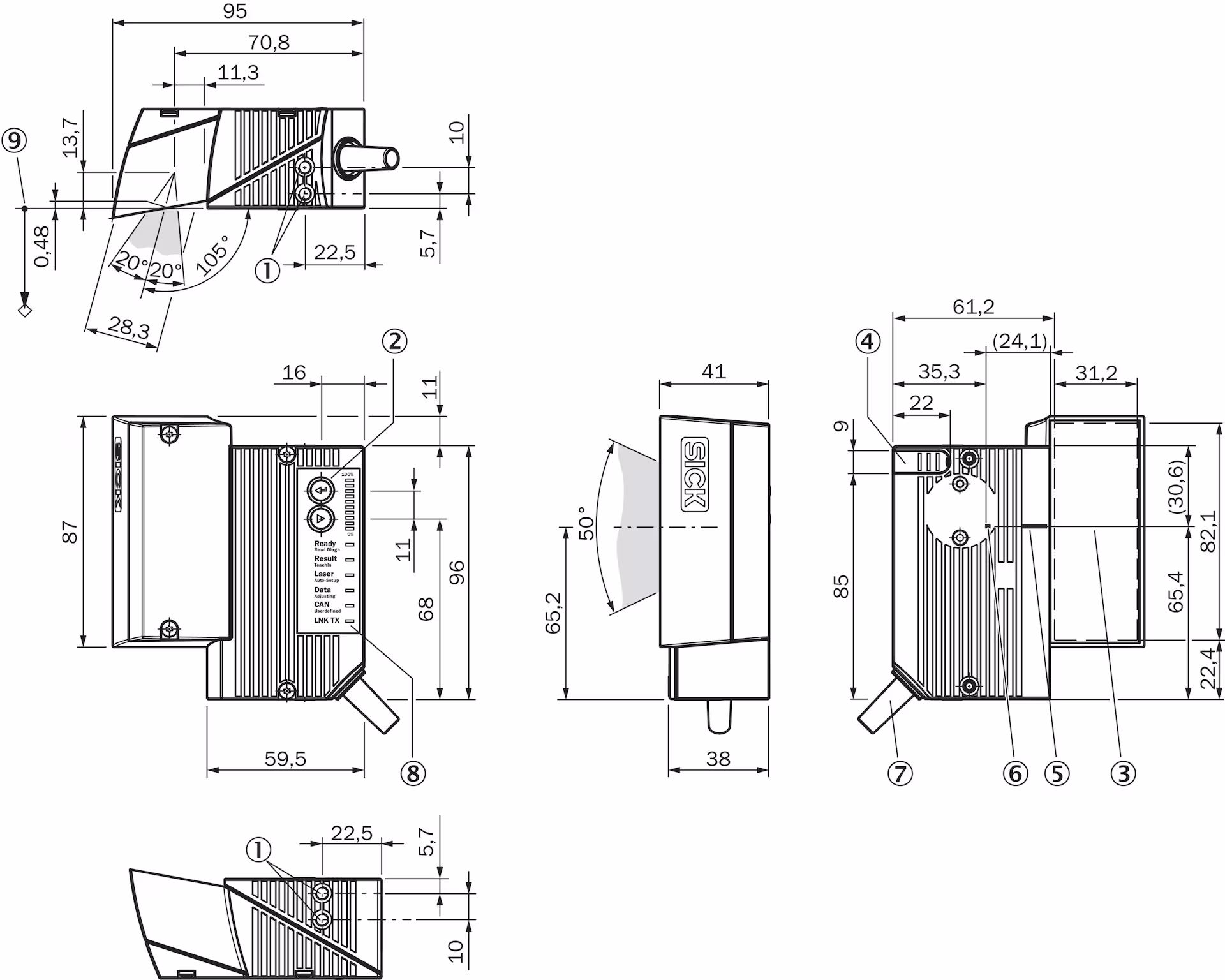 SICK CLV632-6000 1041996原厂跨境代采