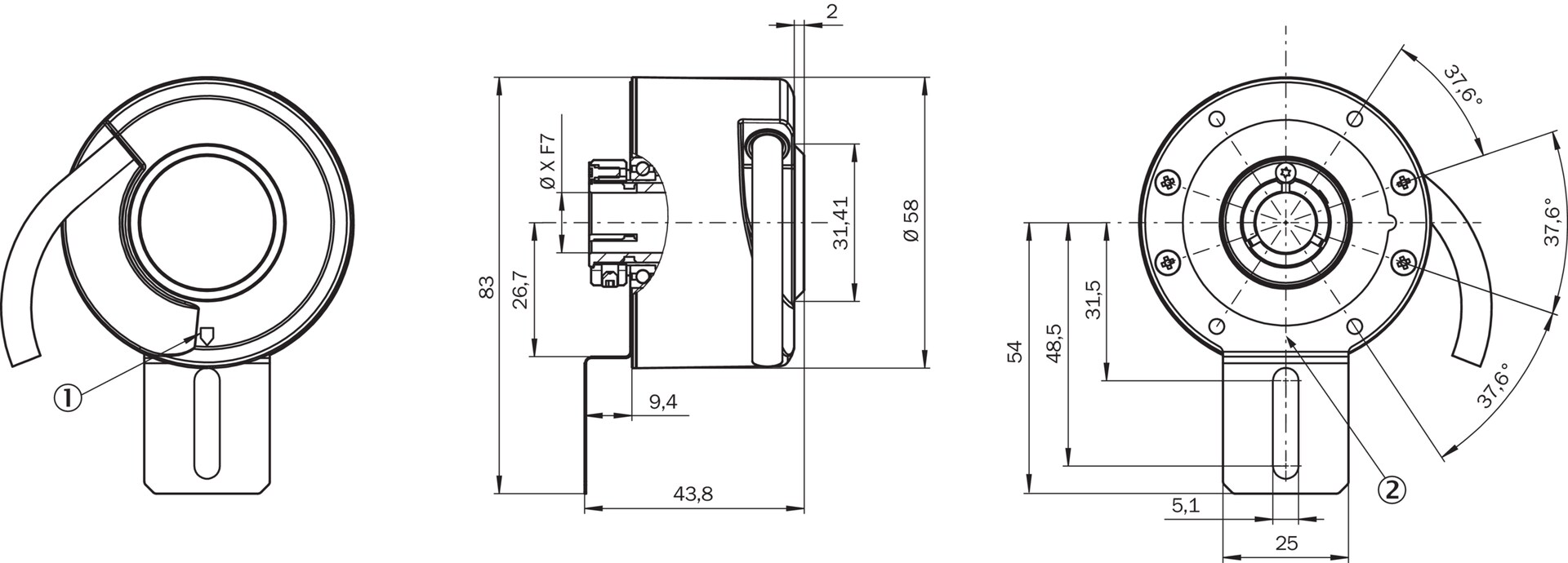 DBS60E-BEEJD1024 1106340 SICK