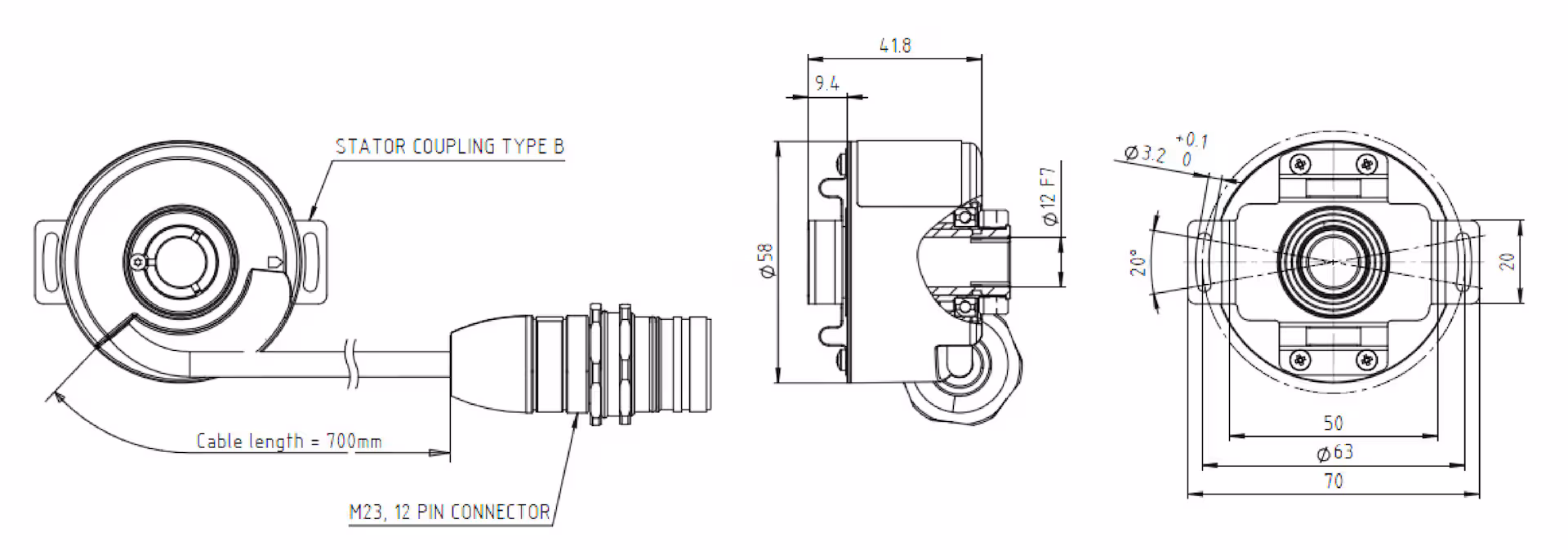 SICK DBS60E-R5FQB0S10 1072106