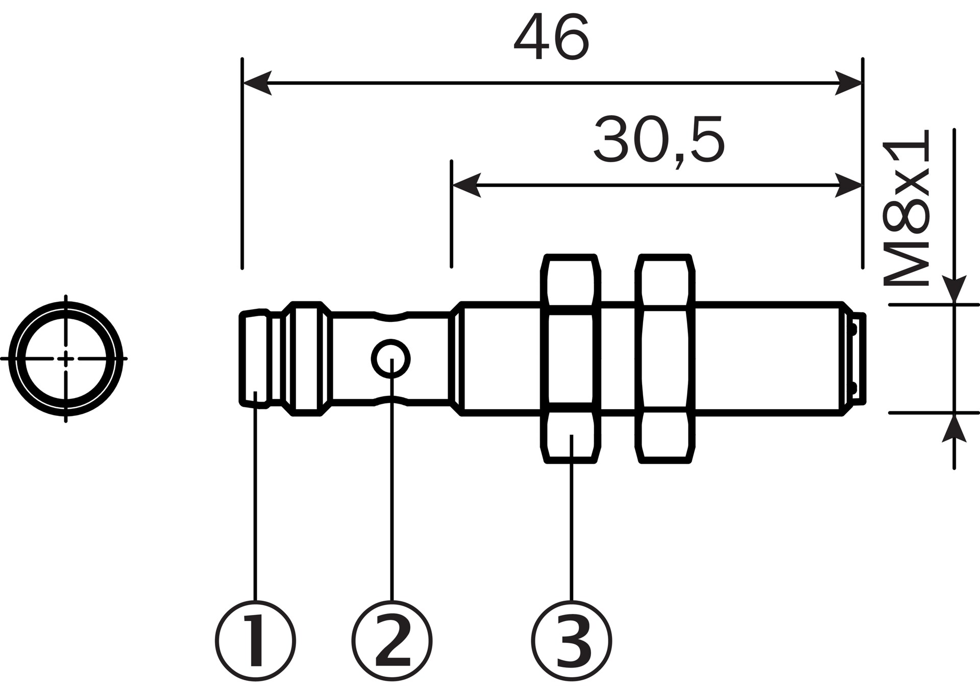 IME08-02BPSVT0SS17 1053131 - SICK产品图片
