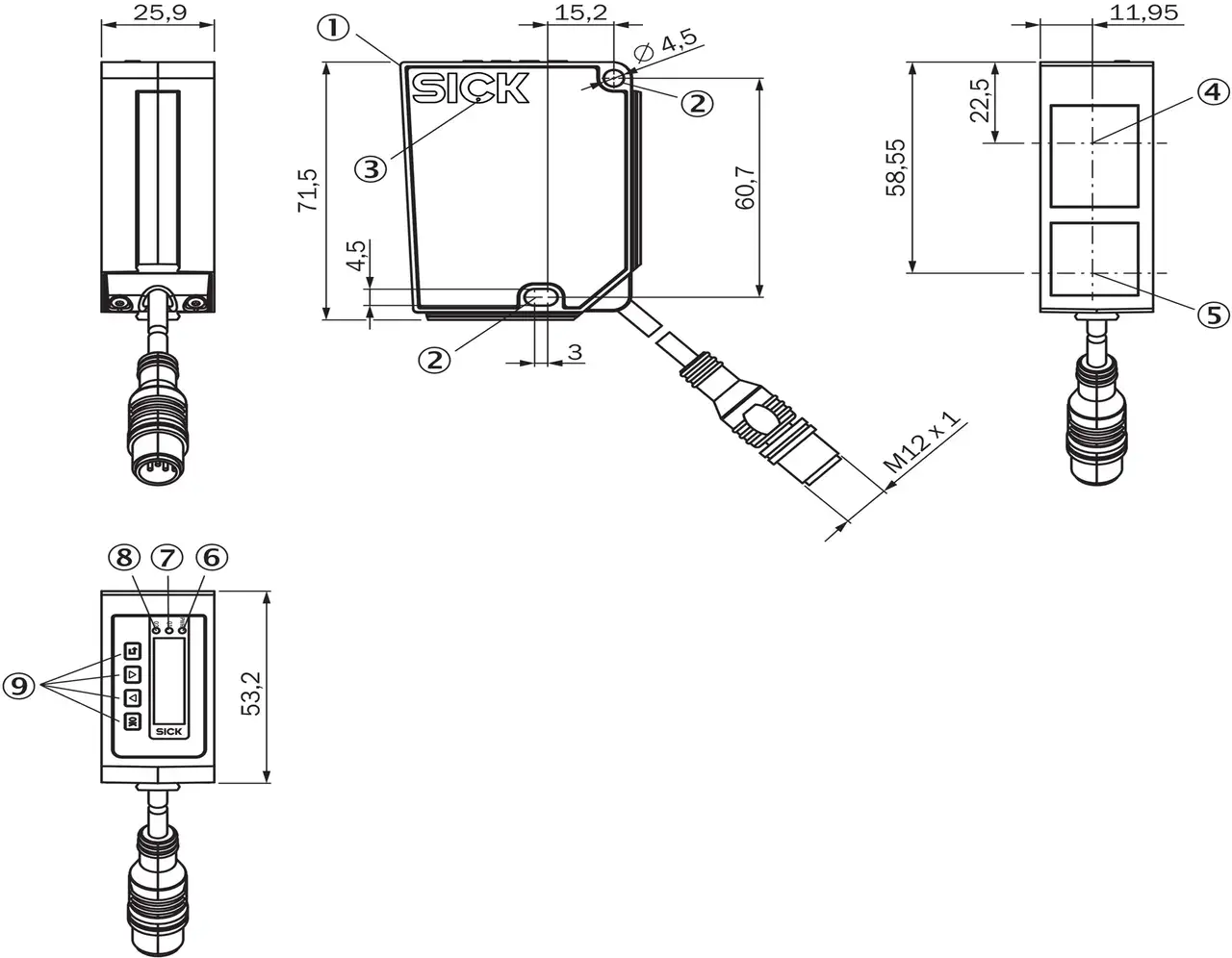 OD1000-6001R15 1075638 SICK 原厂跨境代采