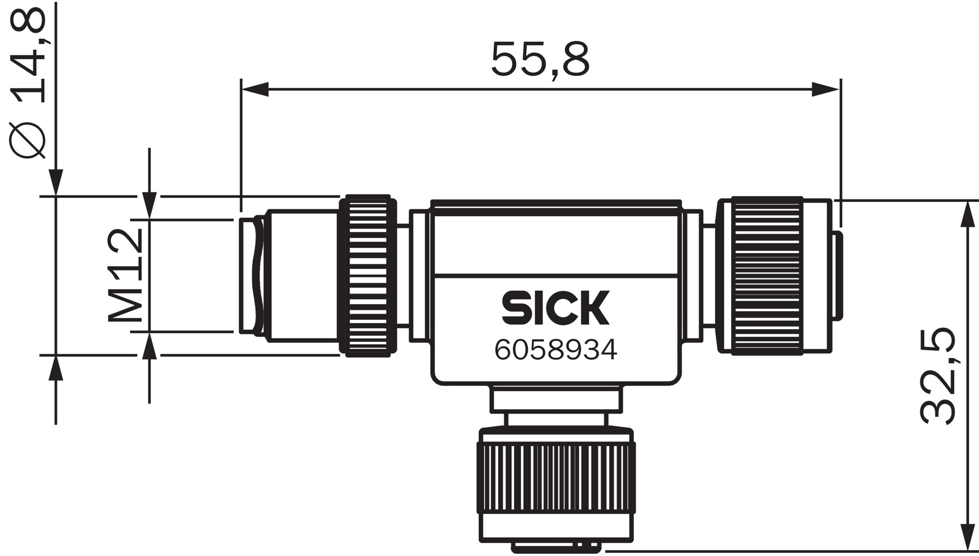 SICK T-Verteiler 6058934 原厂跨境采购