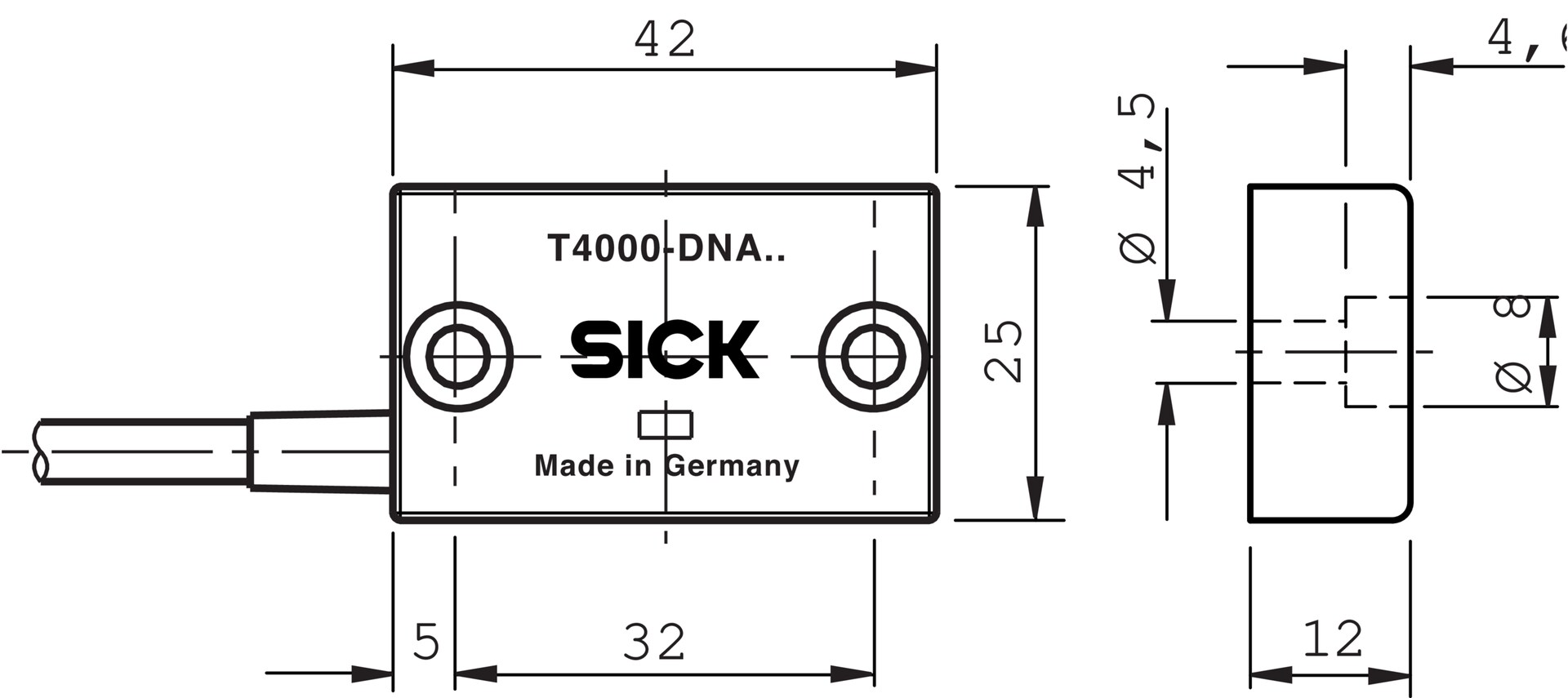 T4000-DNA05P 6012144 SICK 原厂跨境代采