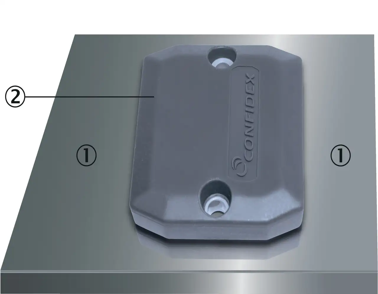 UHF Transponder, Rectangular, On-Metal, global 6052346