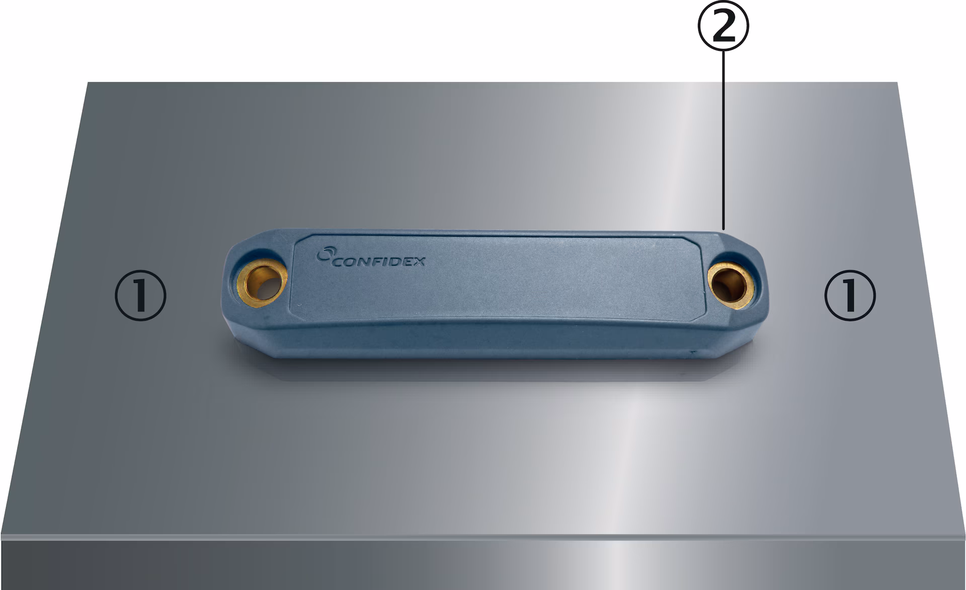 SICK UHF Transponder, Rectangular, On-Metal, global 6080937