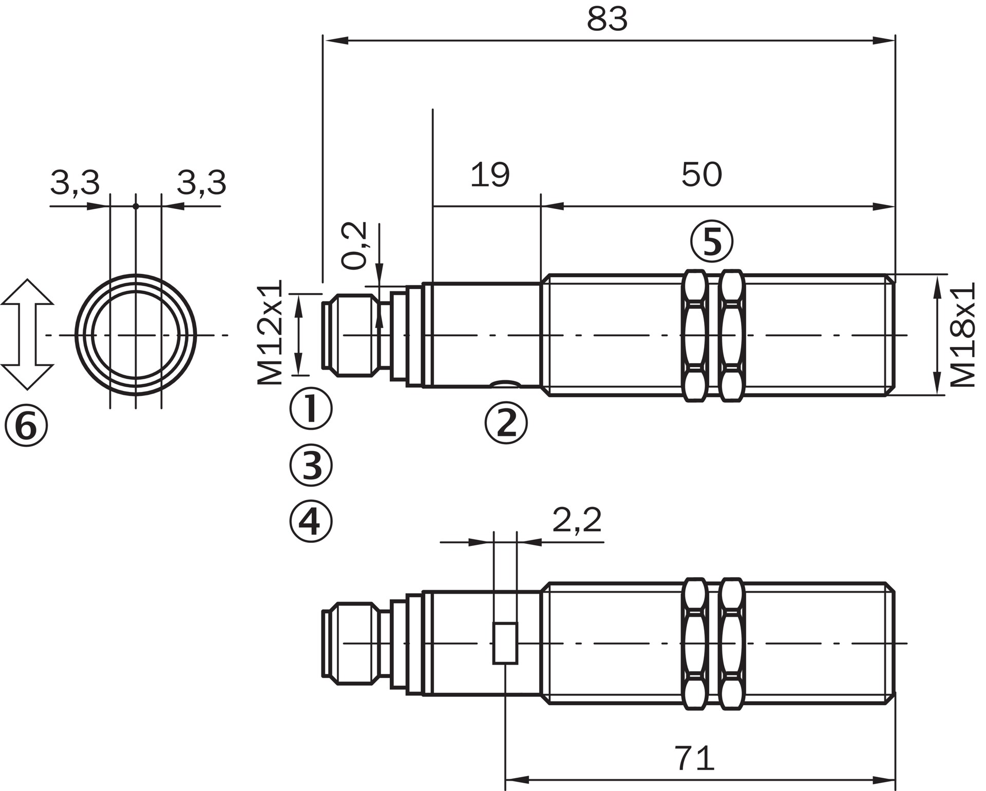 VTB18-4P1240VS01 6037754 SICK
