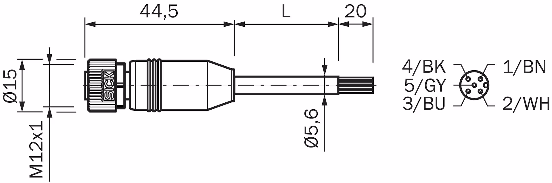 YF2A25-100UB6XLEAX 2095734 SICK