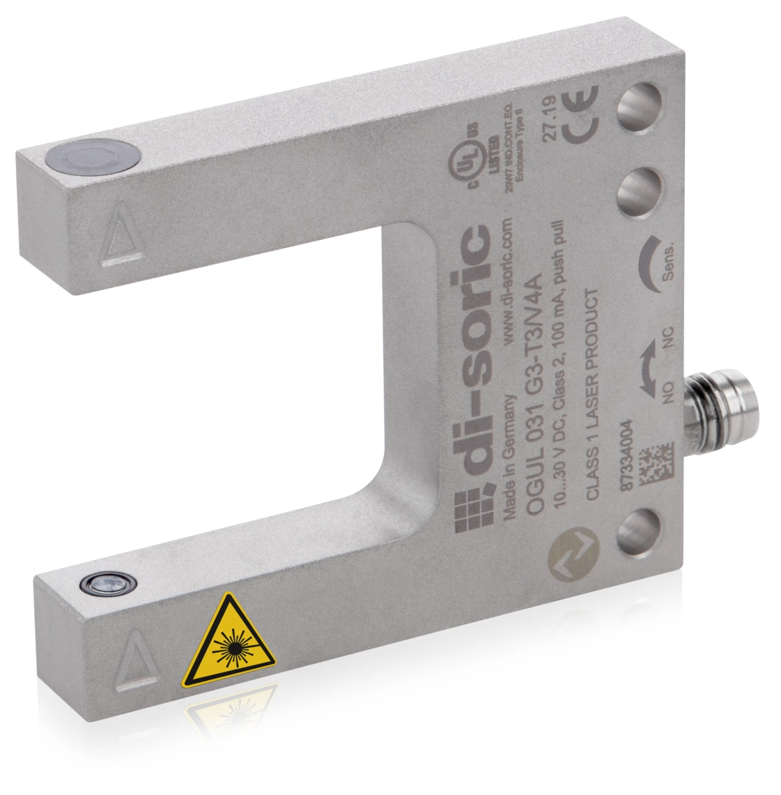 di-soric OGUL 031 G3-T3/V4A 211041