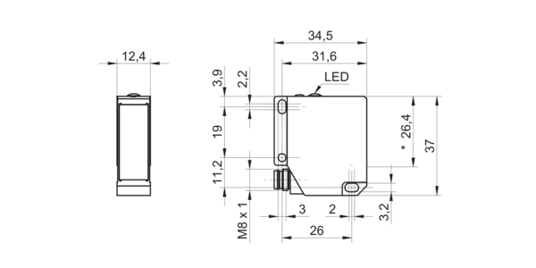 OADM 12S7460/S35A 11159058 - Baumer产品图片