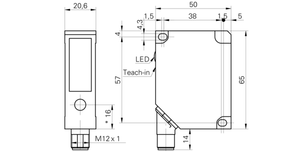 OADM 20I6572/S14F 10144605 - Baumer产品图片