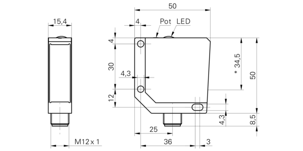 OHDM 16P5001/S14 10236806 - Baumer产品图片