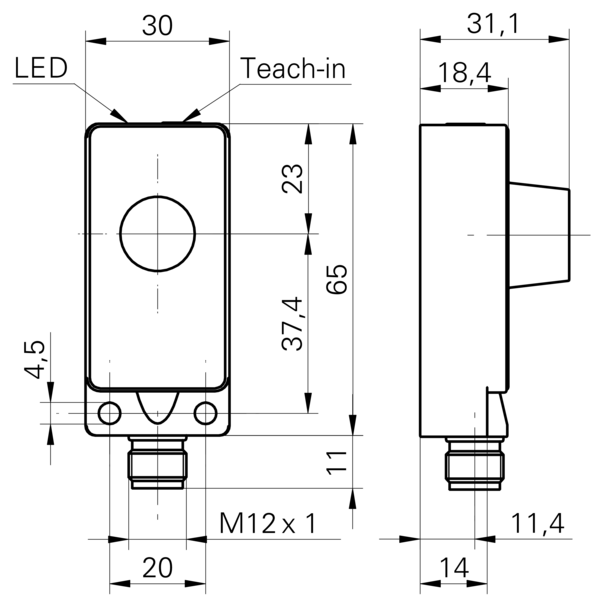 UNDK 30I6112/S14 10129045 - Baumer产品图片
