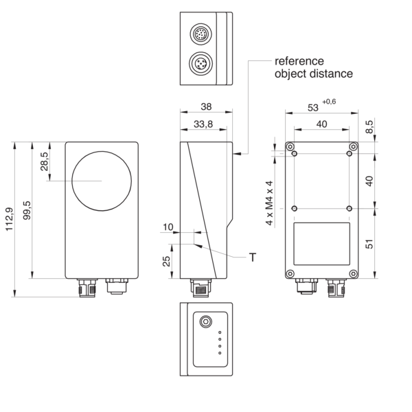 VS XF700M03W12IP 11173091 - Baumer产品图片