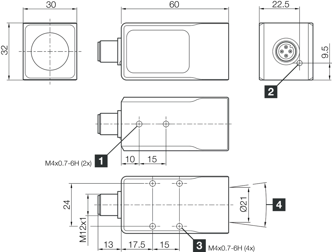 BEK-P14-G5T-IBS 212914 - di-soric产品图片