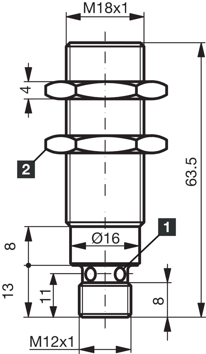 D7C 18 V 10 PSK-IBSL 200060 - di-soric产品图片