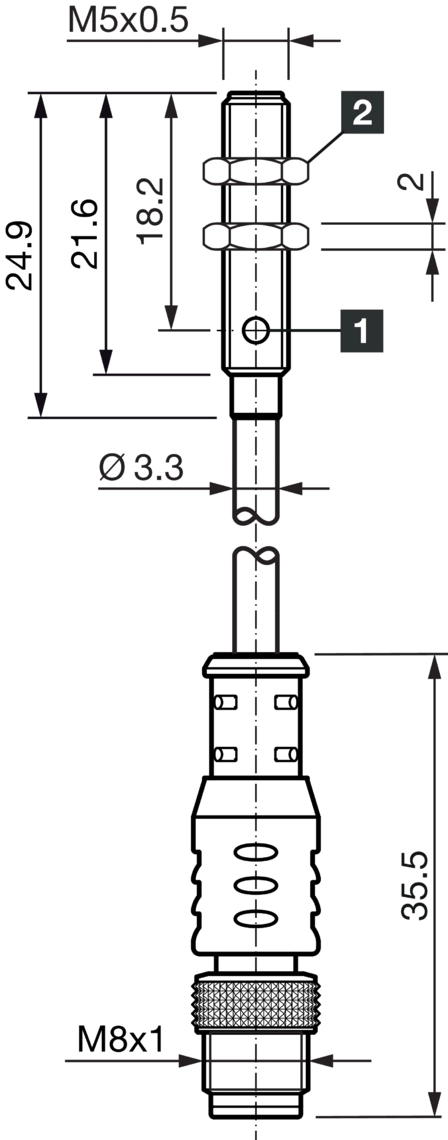 DCC 05 V 1.5 PSK-K-TSL 210444 - di-soric产品图片
