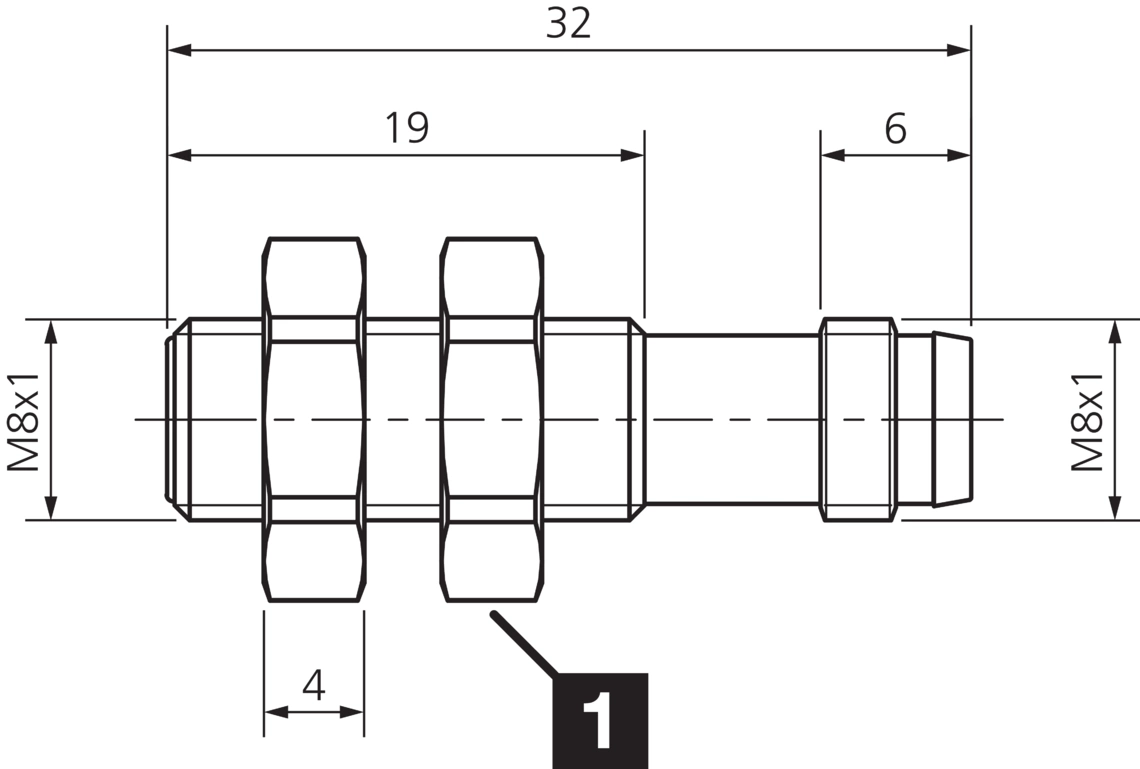 DCC 08 M 1.5 PSK-TSL/32 207815 - di-soric产品图片