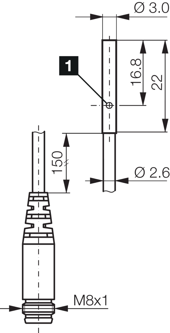 DCC 3.0 V 0.6 PSK-K-TSL 200353 - di-soric产品图片