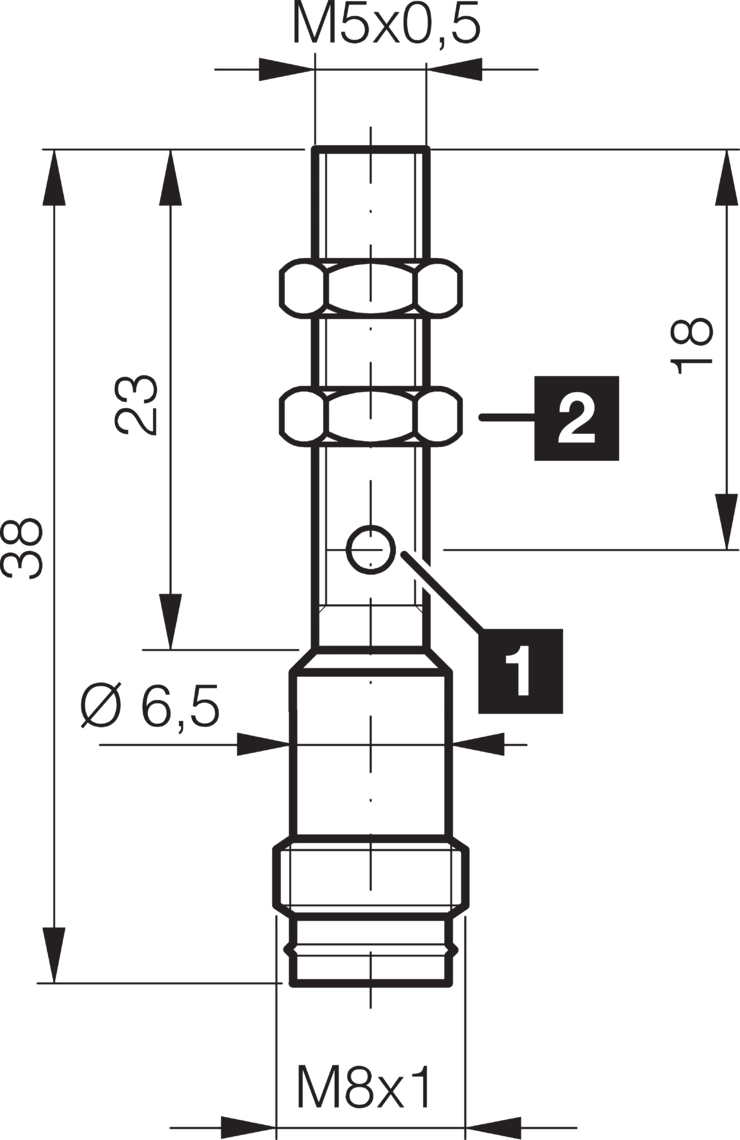 DCC 05 V 2.5 PSK-TSL 204296 - di-soric产品图片