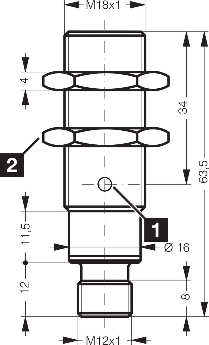 DCC 18 M 12 POK-IBSL 200338 - di-soric产品图片