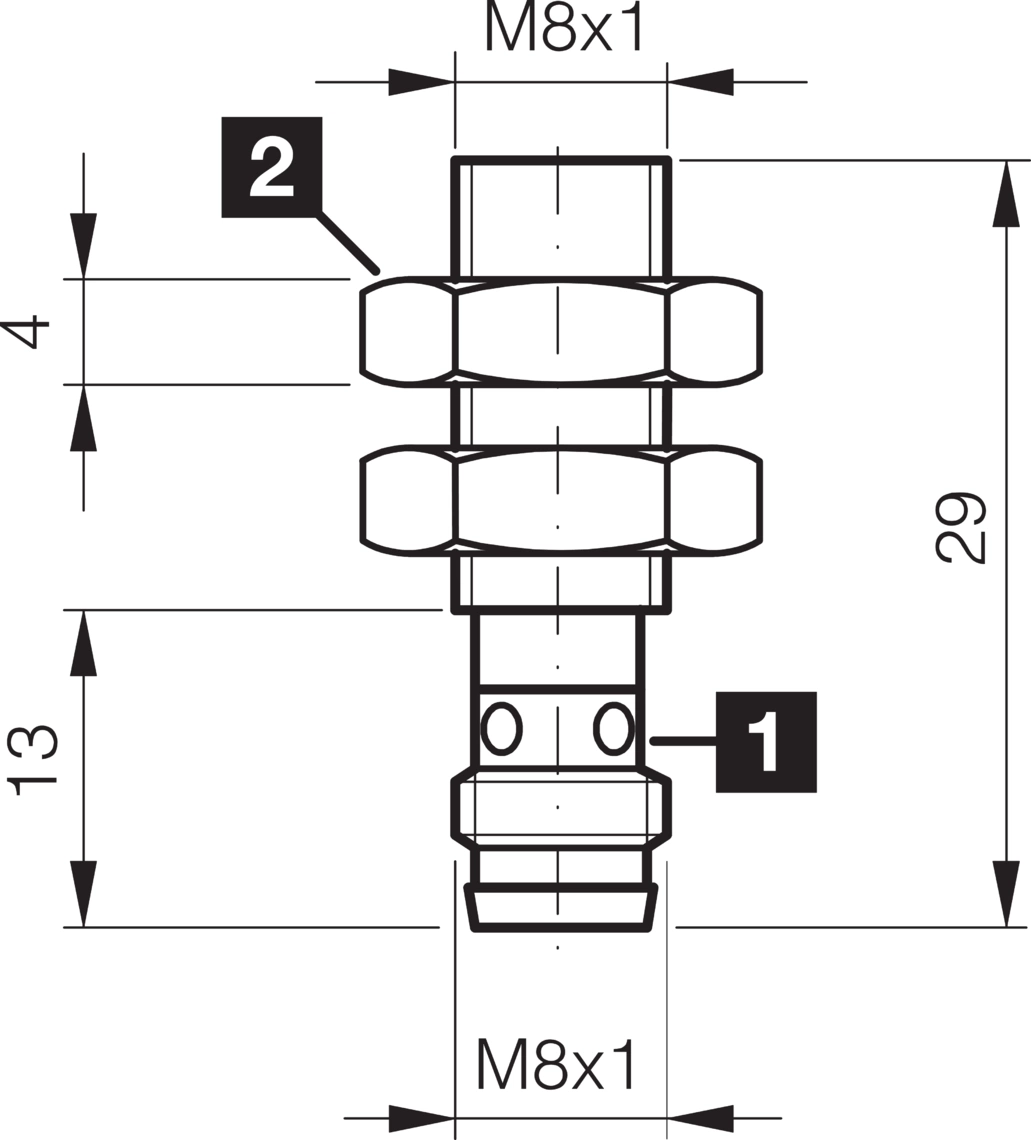 DCCK 08 M 1.5 PSK-TSL 200446 - di-soric产品图片