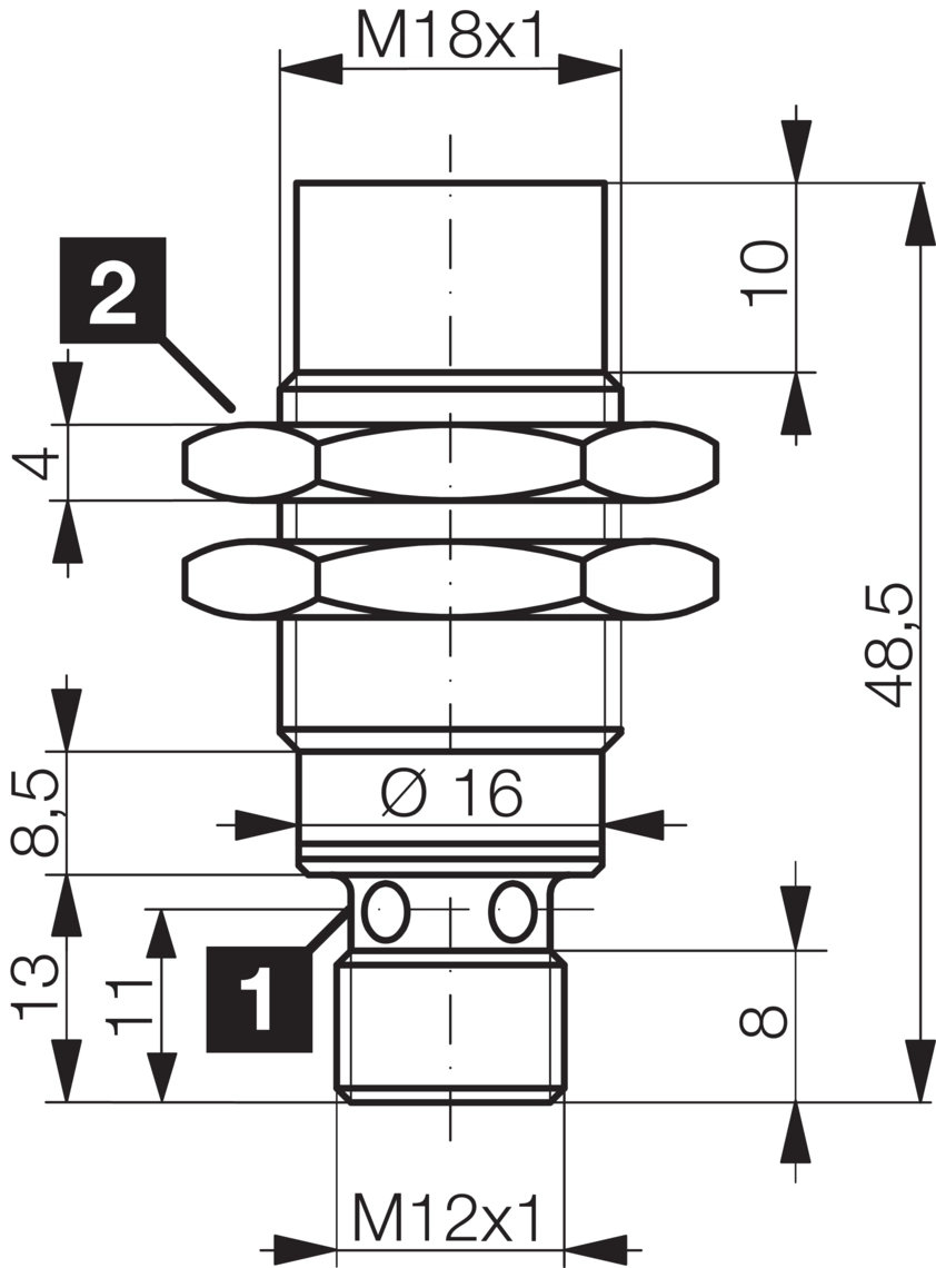 DCCK 18 M 20 PSK-IBSL 200487 - di-soric产品图片