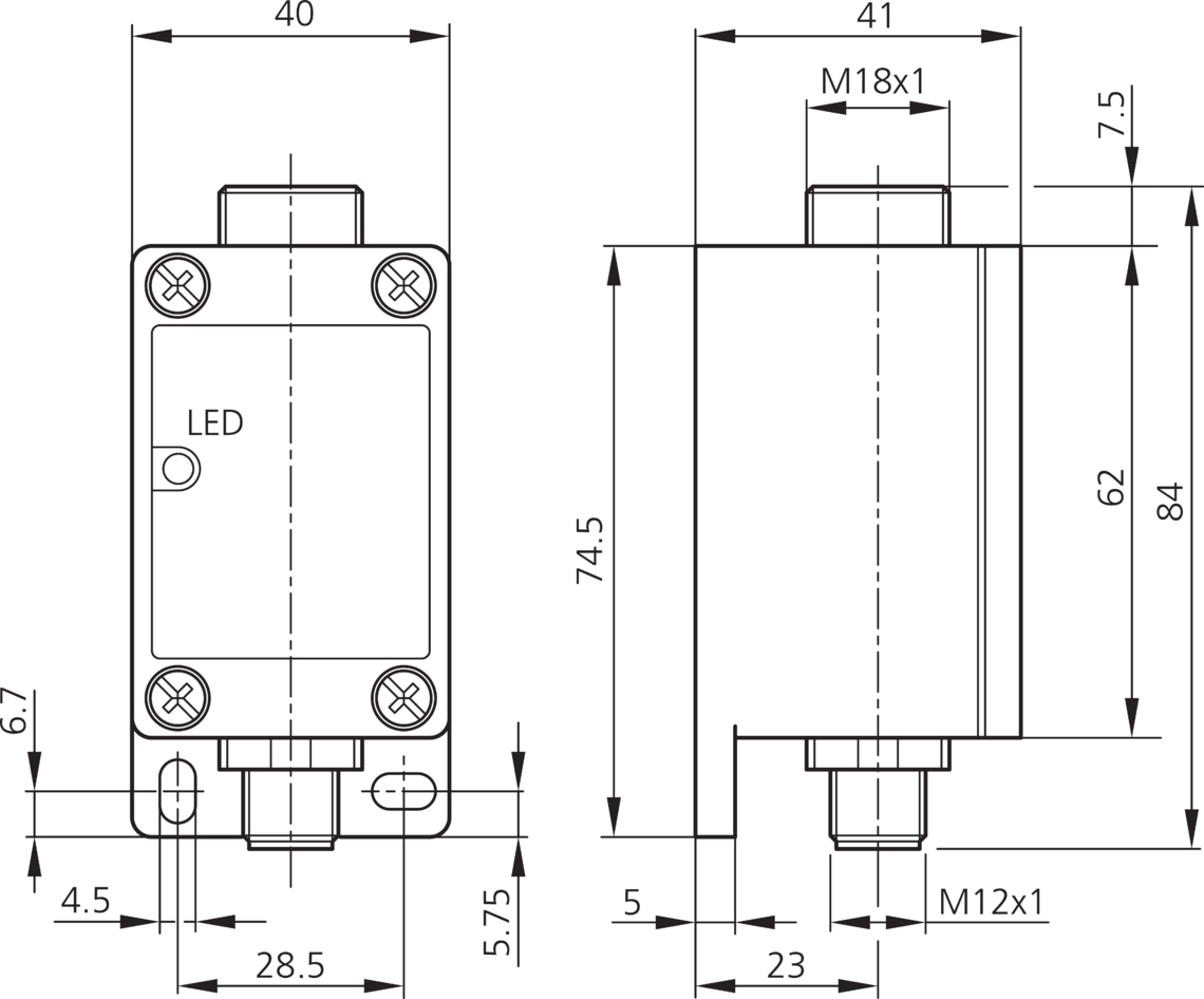 OLV 41 P3K-IBS 201451 - di-soric产品图片