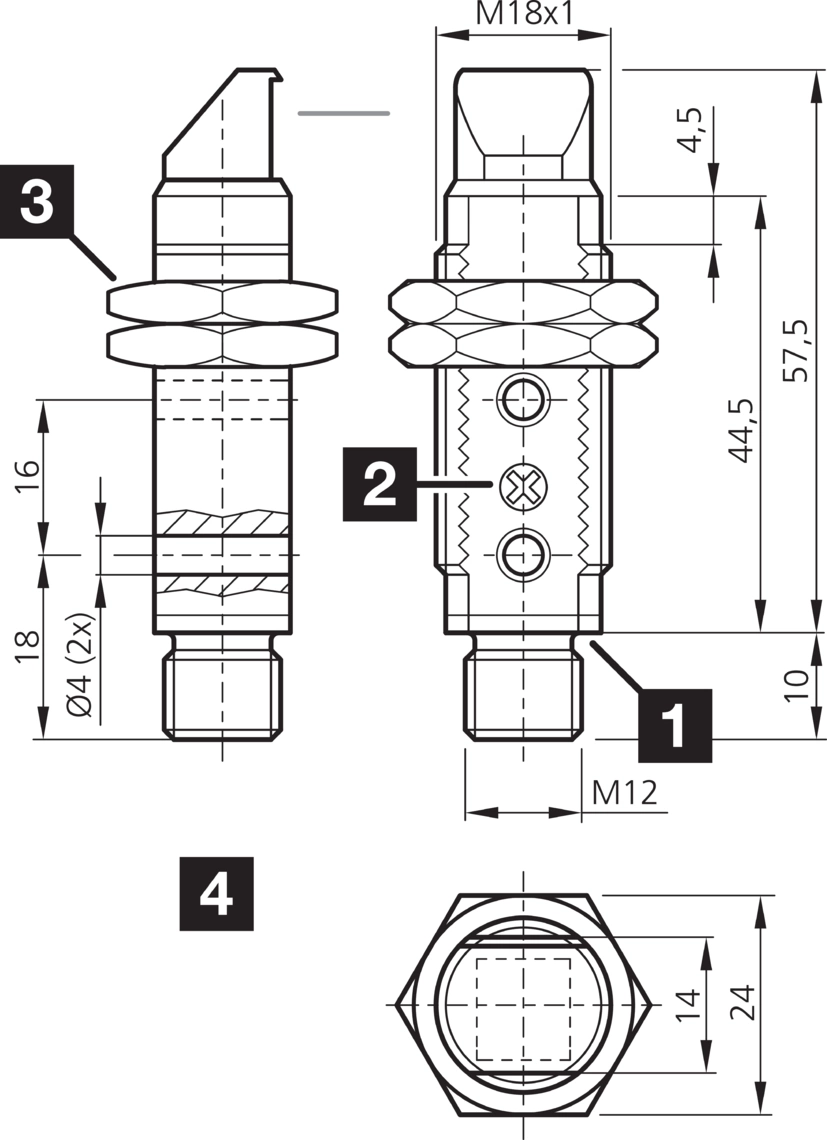 OT 18 FMR 600 P3-B4 207934 - di-soric产品图片