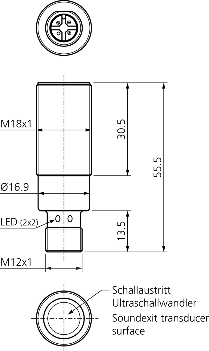 US 18 M 800 IU-B4 213063 - di-soric产品图片