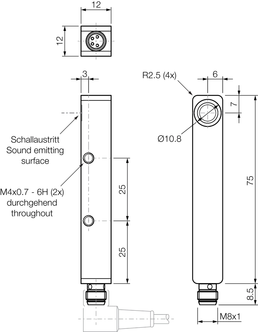 US Q12 M 400 G3-T4 210964 - di-soric产品图片